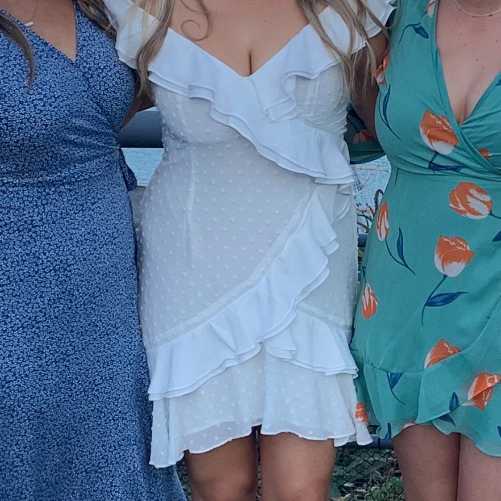 Bardot White Dress